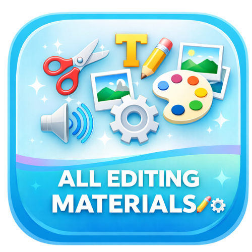 All Editing Materials